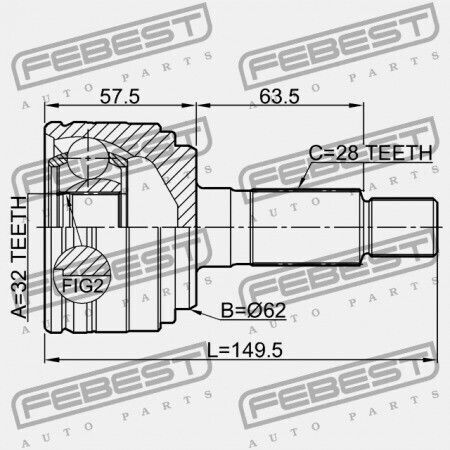 Εξωτερικός Σύνδεσμος Mazda 6 Gh 2007-2010 Eu Gd75-25-50xc