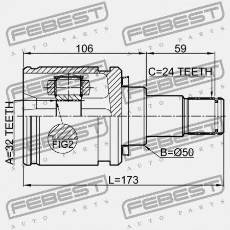 Лява Вътрешна Ставна Тойота Камри Хибрид Asv50l-c***** Avv50 Gsv50 2011.09 Us 43040-05070
