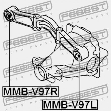 Mitsubishi Pajero Monterolong V90 2006.08 G Xp Mr554075 Frontsystem für die Vorderseite