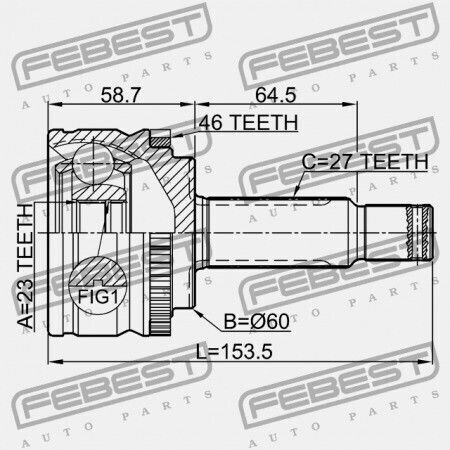 Εξωτερικός Σύνδεσμος Kia Ceed 06 2006 Gen 49500-1h110