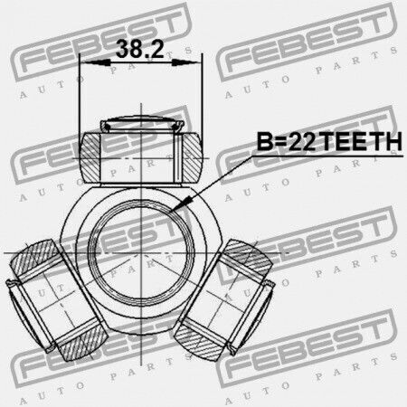 Tripolar Nissan Juke F15 2010.06 Jp 39101-1ka0b