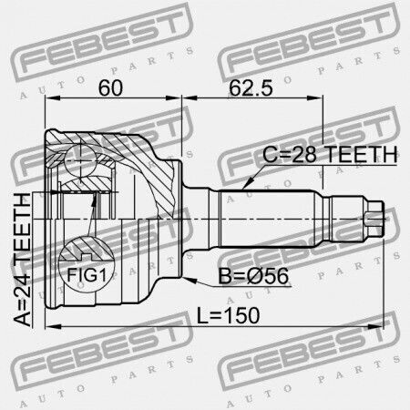 Conector Exterior Kia Shuma Ii/Sephia Ii/Mentor Ii/Spectra 1997-2004 0k9a222510