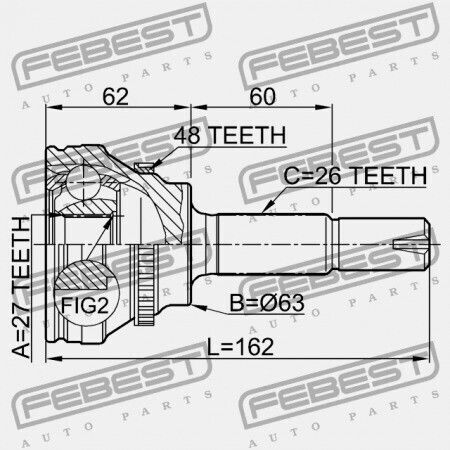 Außenverbindung Toyota Camry Acv30 31 Mcv30 2002.03-2006.11 Gr 43460-49126