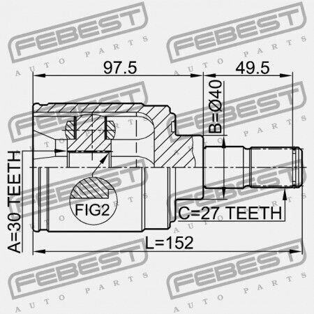 Δεξιός Εσωτερικός Σύνδεσμος Honda Accord Cl9 2003-2008 Eu 44310-s0a-300