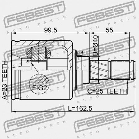 Nissan Almera Uk Μάρκα N16e Εσωτερικός Σύνδεσμος 2000.02-2006.11 El 39711-02e10