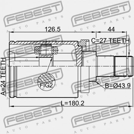 Articulație Interioară Stângă BMW 5 E60 2001-2009 ECE 31607570275