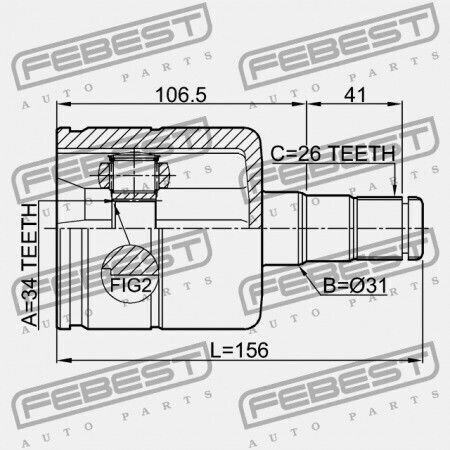 Articulație Interioară Stângă Audi Q3 2012 Mex 3c0498103g