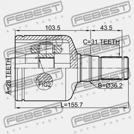 Αριστερός Εσωτερικός Σύνδεσμος Ford Mondeo Ca2 2007-2014 Eu 1481247