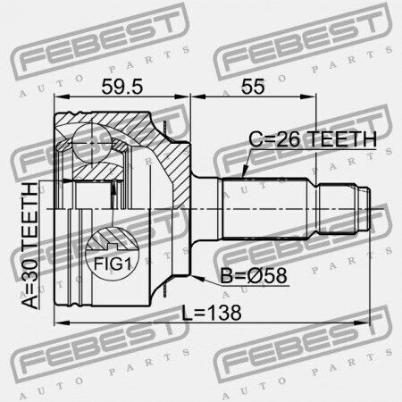 Външен Връзка Honda Civic Fd1 2006-2011 Eu 44014-smg-e01