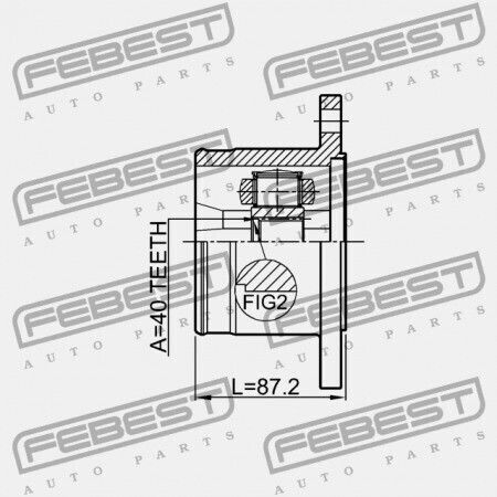 Πίσω Εσωτερικός Σύνδεσμος Nissan Armada Ta60 2003.08 Us 39600-7s000