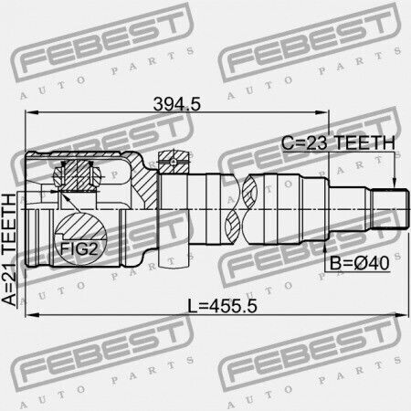 Десен Вътрешен Връзка Ford Fiesta Fusion Cbk 2001 Eu 1537380