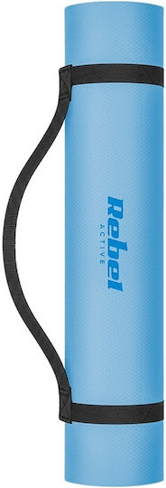 Rebel Active Rebel Active Trainingsmatte Yoga Blau (183x61cm)
