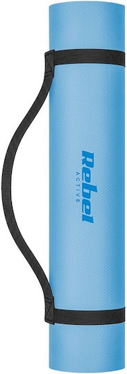 Rebel Active Saltea de Gimnastică Yoga Albastră (183x61cm)