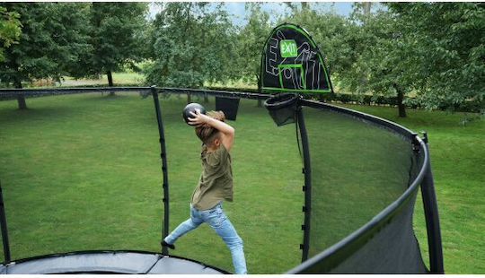 Exit Basketball Hoop Trampoline 25-38mm Green