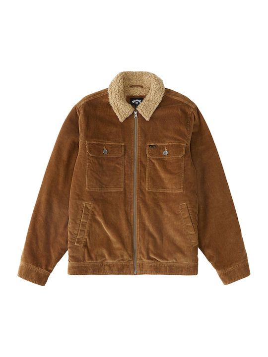 Sherpa Winter Jacket Brown