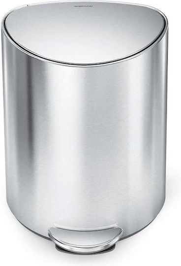 Simplehuman Кошче За Боклук От Неръждаема Стомана С Педал 6л