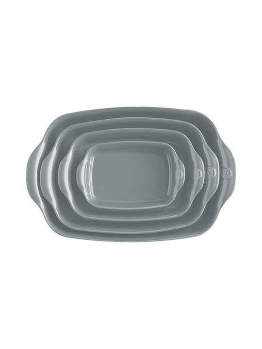 Emile Henry Vas Rectangular Rezistent La Căldură Din Ceramică 30x19cm