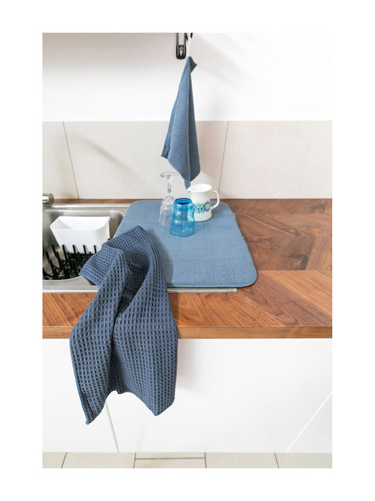 Tiseco Essential Kitchen Towel in Grey Colour 40x60cm 2 Pieces