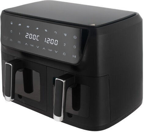 Air Fryer με Διπλό Αποσπώμενο Κάδο 11lt Μαύρο AD 6324