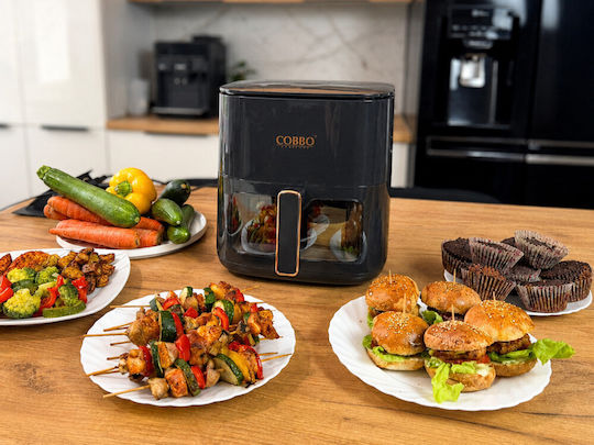 Cobbo Air Fryer cu Wi-Fi 5l Negru