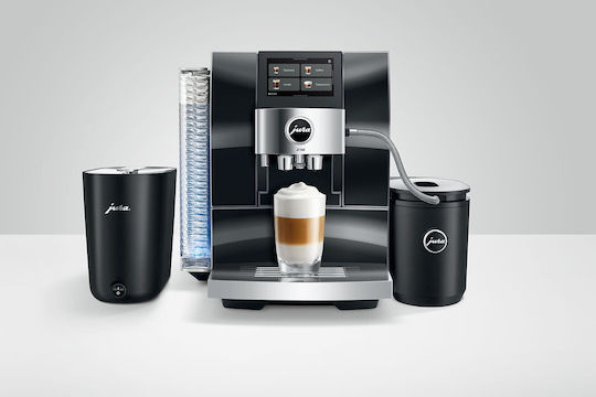Jura Automatic Espresso Machine 1450W 15bar Pressure for Cappuccino with Grinding Mill Black 2128123