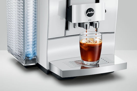 Jura Automatic Espresso Machine 1450W 15bar Pressure for Cappuccino with Grinding Mill White 2128124