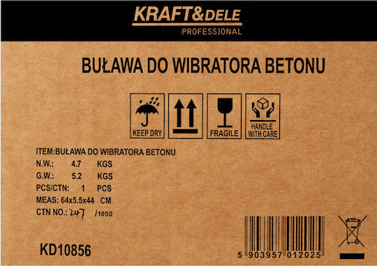 2m Vibrator Poker Kraft & Dele