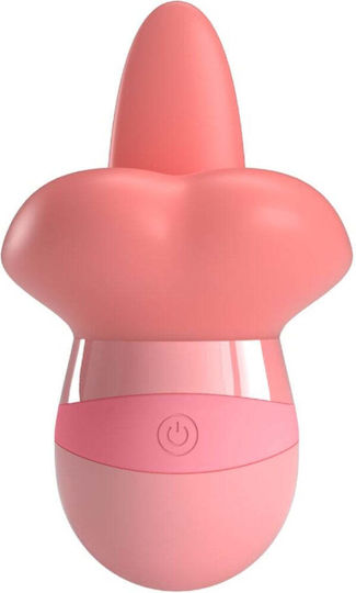 Vibrator Lingual 10 Moduri de Vibrație Lins Stimulare Clitoris Sân Silicon Medical Rezistent la Apă