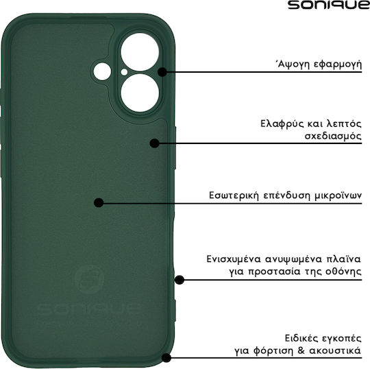 Silicone Case My Colors Sonique Honor 400 5g Dark Green