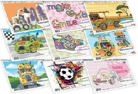 Skag Drawing Pads A4 21x29.7cm 51 Sheets (Miscellaneous Designs)