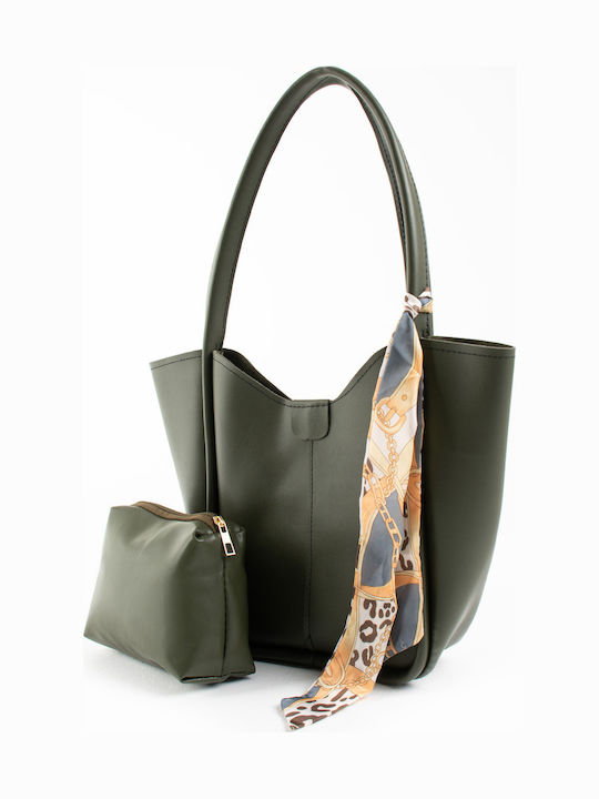 Leather Women's Shoulder Bag Brown