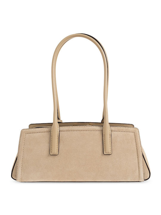 Michael Leather Women's Tote Bag Khaki