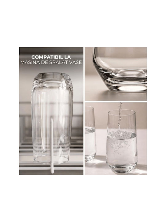 Miamio Set Pahare Pentru Apă Cocteiluri Din Sticlă 460ml 6 Bucăți