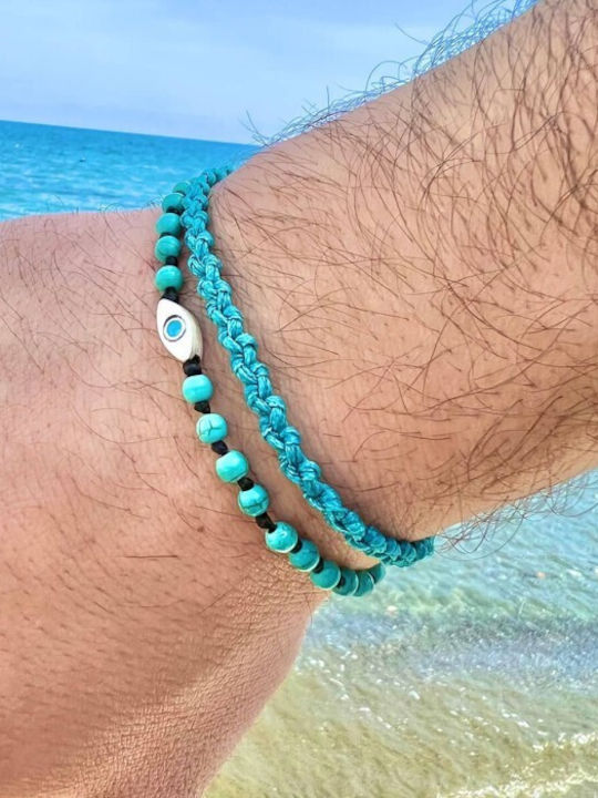 Bracelet "Komboskini S" Turquoise
