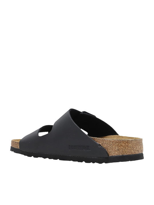 Classic Arizona Birko Flor Men's Sandals Black Narrow Fit