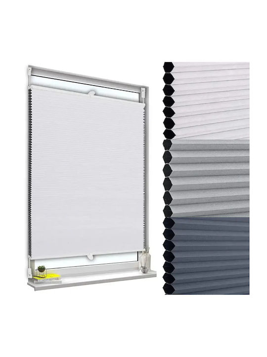 Woltu Jaluzea De Aluminiu Albă P75xÎ130cm