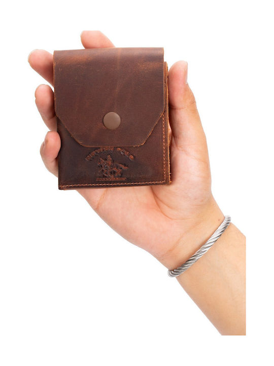 Мъжки кожен портфейл с RFID Черен
