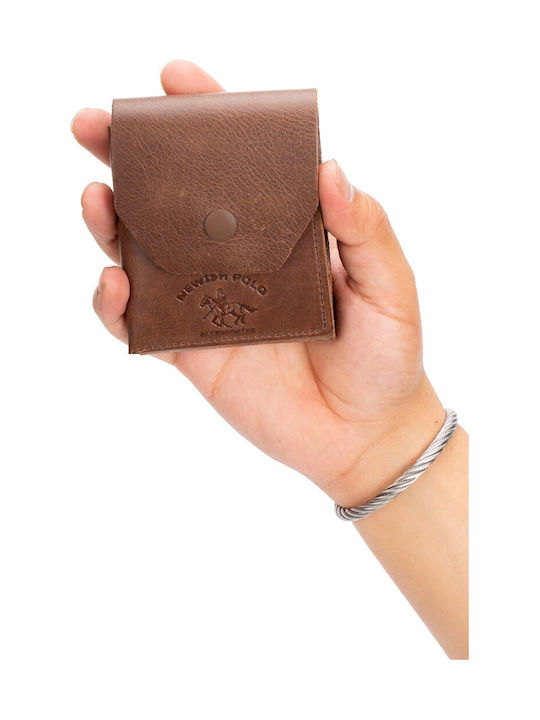 Мъжки кожен портфейл с RFID Черен