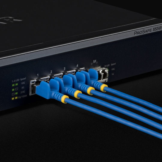 StarTech U/UTP Cat.6a Ethernet Network Cable 1.5m Blue