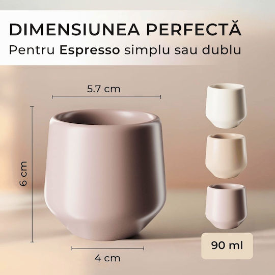 Miamio Set Cesti Espresso 4 Bucăți Miamio Set Cesti Espresso 4 Bucăți