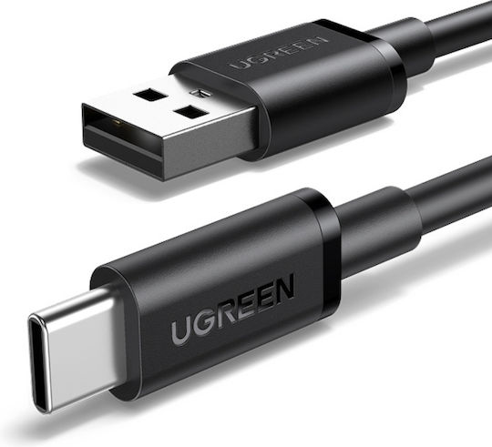 Ugreen L309 USB-C мъжки кабел - USB-A Черен 1m 340701