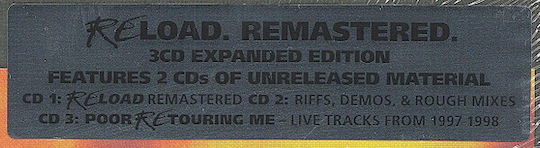 Metallica Reload Cd Cd Cd