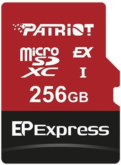 Patriot SDXC 256GB U3 V30 UHS-I 800MB/s PEF256GEPEXMCX