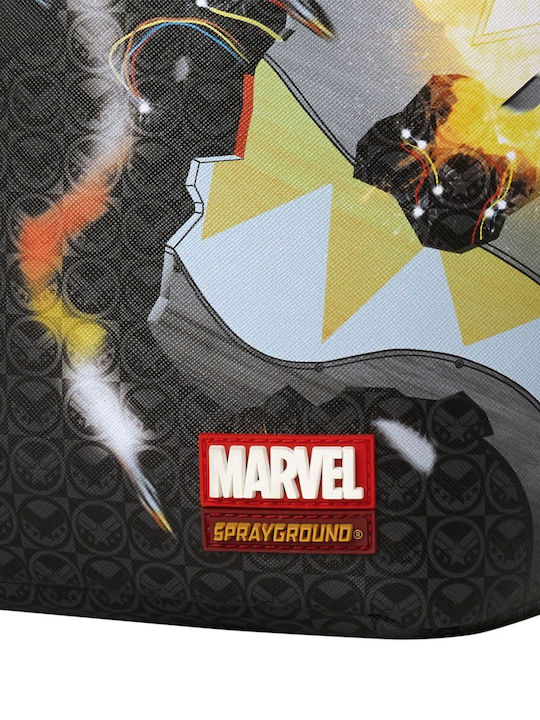 Sprayground Marvel Avengers Missile Airstream School Backpack Junior High-High School Black 29 x 15 x 46cm