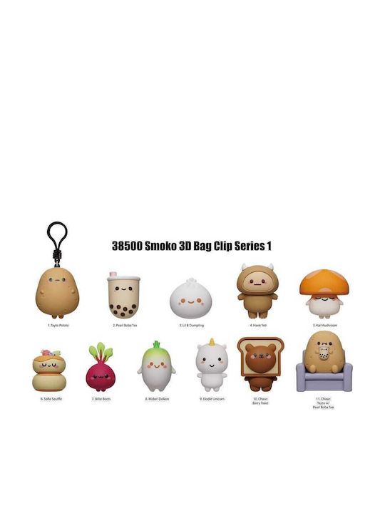 Smoko 3d Foam Bag Clips Serie 1 Display 24