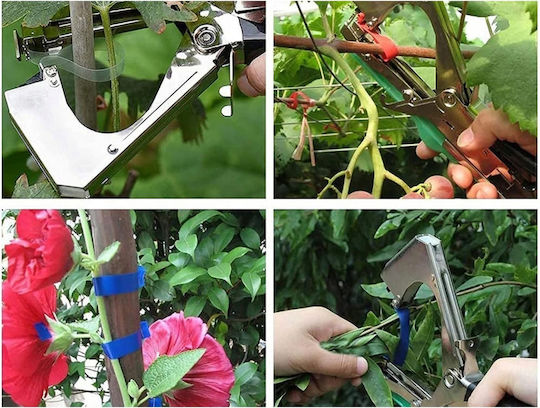 Capsator profesional pentru legarea plantelor de grădină Vițe Roșii Pepiniere Utilizare Verde