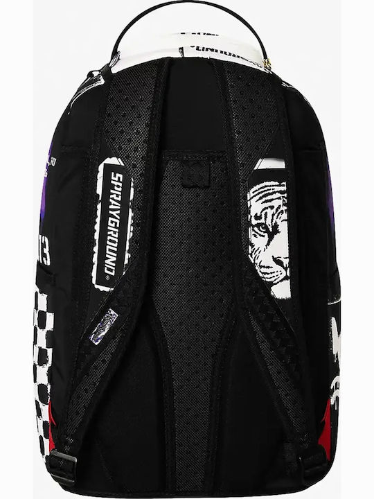 Sprayground Stencil Shark Attack School Backpack Junior High-High School Multicolour 29 x 15 x 46cm