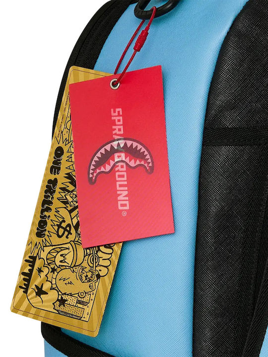 Sprayground Shark Central Bubbly Schulranzen Rucksack Hellblau