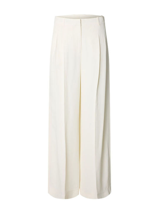 Damen Stoffhose Beige