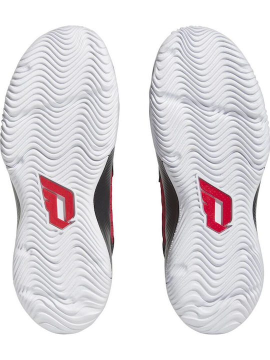 Dame Certified Low Basketball Shoes Scarlet / White / Black